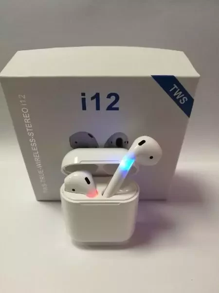I 12 TWS Wireless Bluetooth 5.0 Touch Airpods